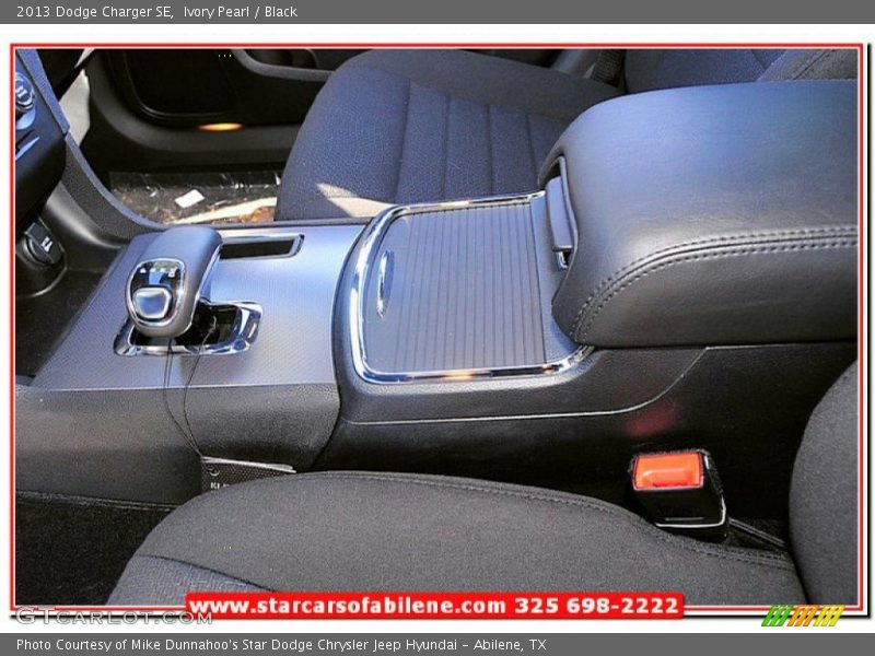 Ivory Pearl / Black 2013 Dodge Charger SE