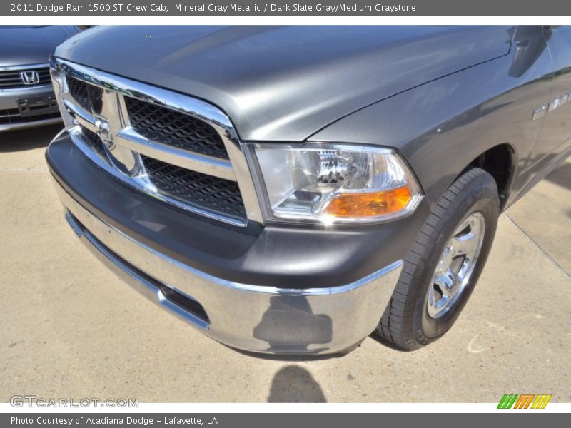 Mineral Gray Metallic / Dark Slate Gray/Medium Graystone 2011 Dodge Ram 1500 ST Crew Cab