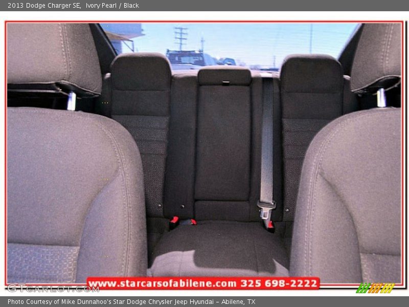 Ivory Pearl / Black 2013 Dodge Charger SE