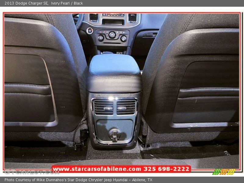 Ivory Pearl / Black 2013 Dodge Charger SE