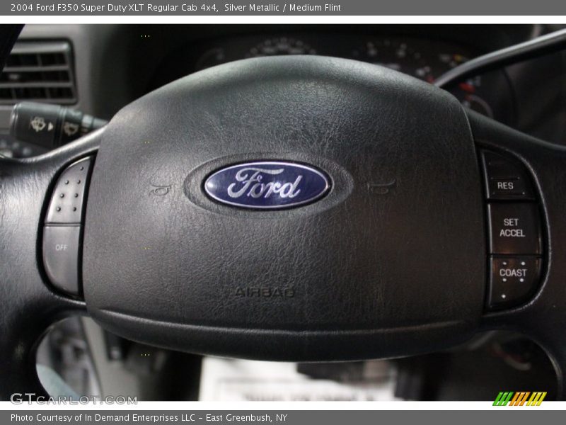 Silver Metallic / Medium Flint 2004 Ford F350 Super Duty XLT Regular Cab 4x4