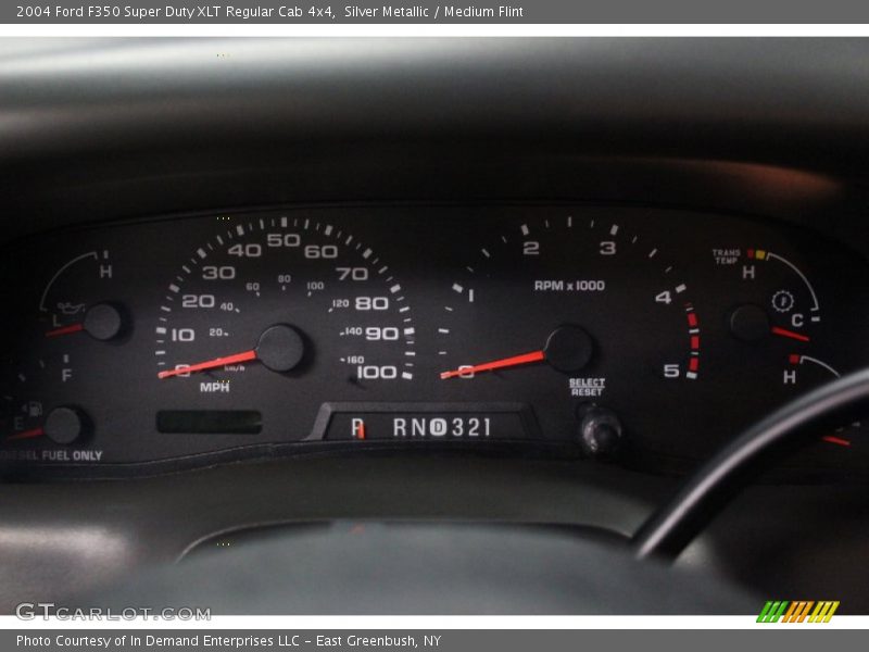  2004 F350 Super Duty XLT Regular Cab 4x4 XLT Regular Cab 4x4 Gauges