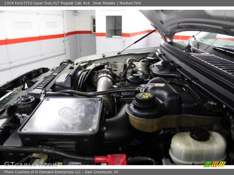 Silver Metallic / Medium Flint 2004 Ford F350 Super Duty XLT Regular Cab 4x4