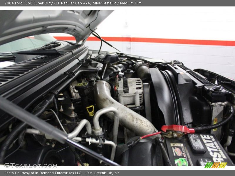 Silver Metallic / Medium Flint 2004 Ford F350 Super Duty XLT Regular Cab 4x4