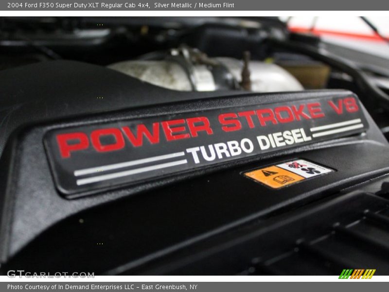 Silver Metallic / Medium Flint 2004 Ford F350 Super Duty XLT Regular Cab 4x4