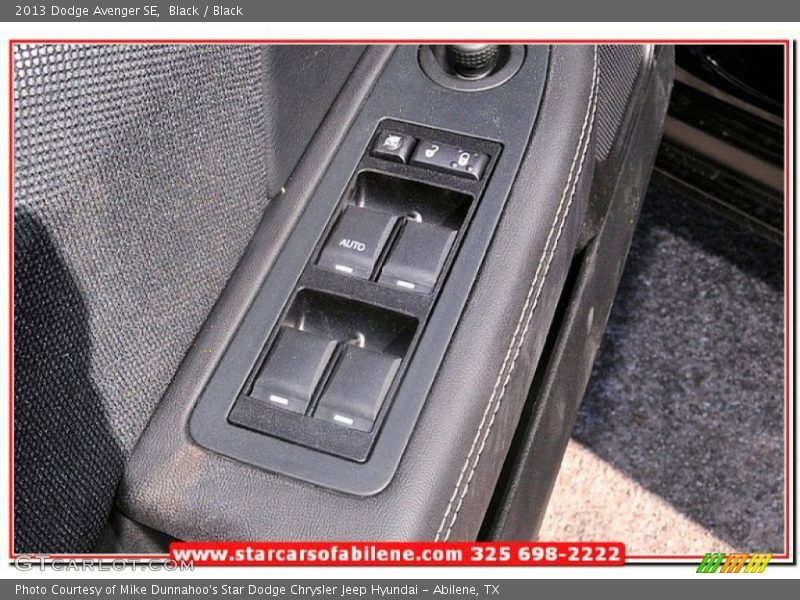 Black / Black 2013 Dodge Avenger SE