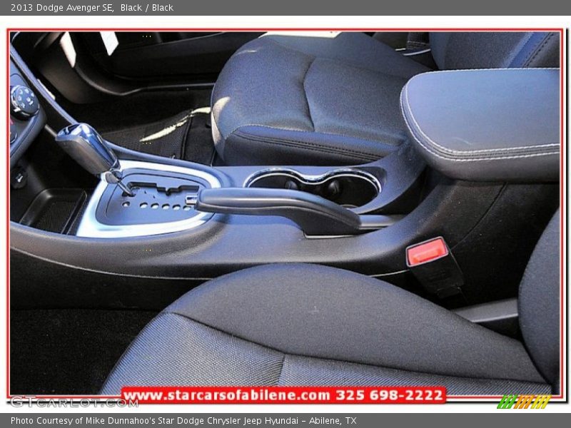 Black / Black 2013 Dodge Avenger SE