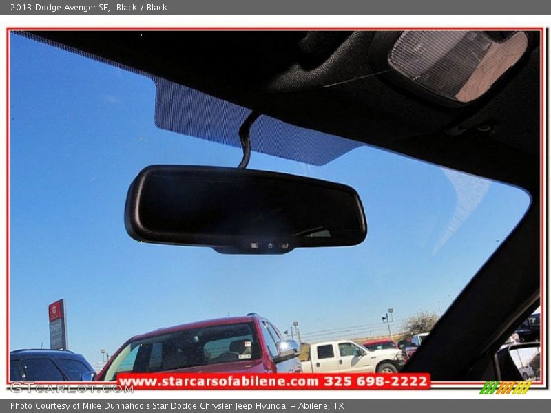 Black / Black 2013 Dodge Avenger SE