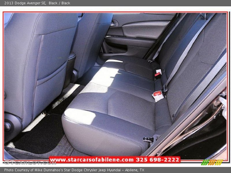 Black / Black 2013 Dodge Avenger SE