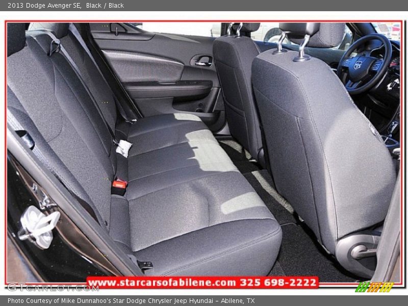 Black / Black 2013 Dodge Avenger SE