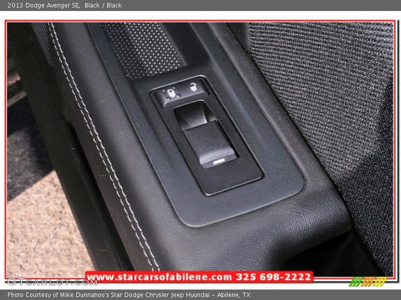 Black / Black 2013 Dodge Avenger SE