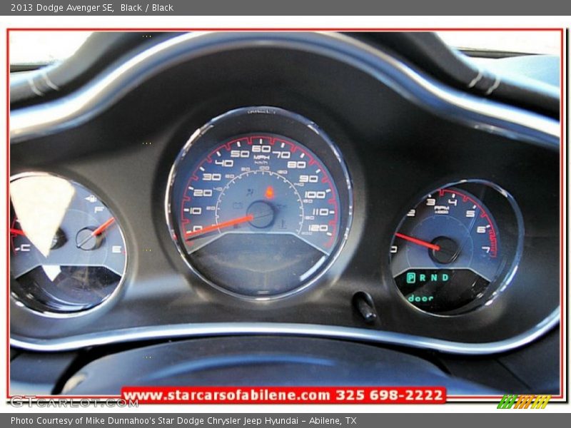 Black / Black 2013 Dodge Avenger SE