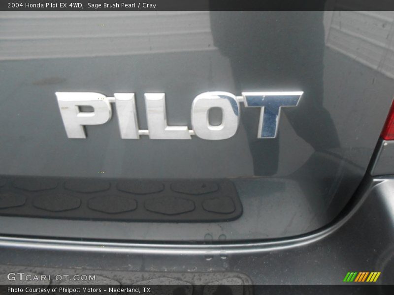 Sage Brush Pearl / Gray 2004 Honda Pilot EX 4WD