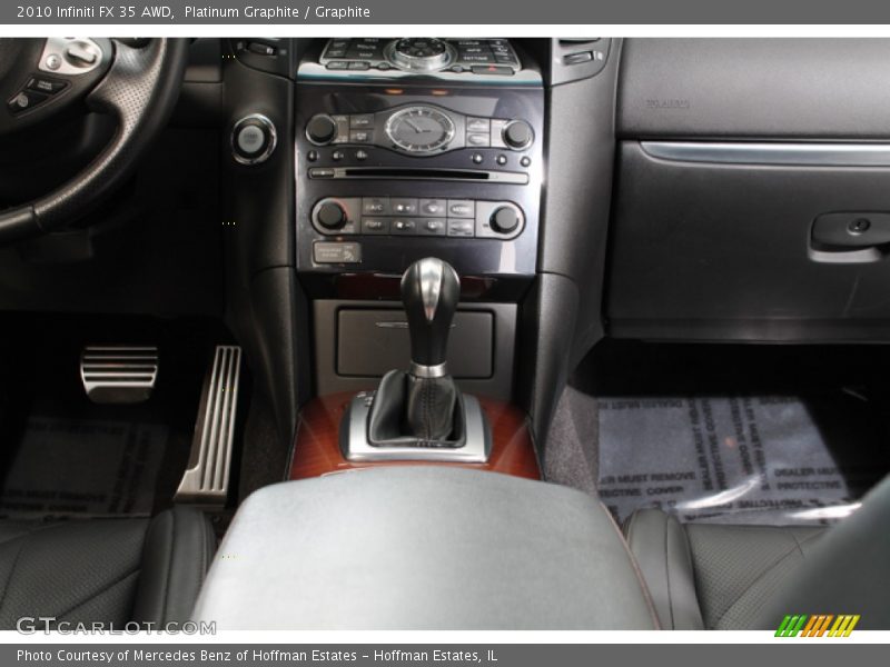 Platinum Graphite / Graphite 2010 Infiniti FX 35 AWD