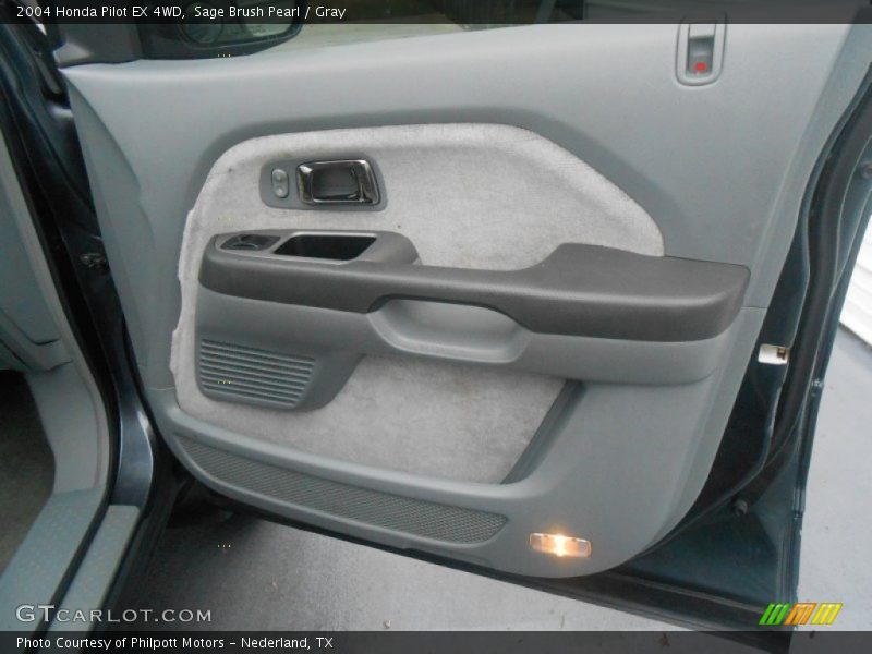 Sage Brush Pearl / Gray 2004 Honda Pilot EX 4WD