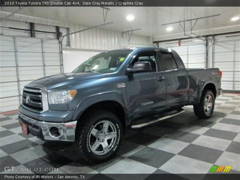 Slate Gray Metallic / Graphite Gray 2010 Toyota Tundra TRD Double Cab 4x4