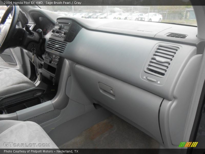 Sage Brush Pearl / Gray 2004 Honda Pilot EX 4WD