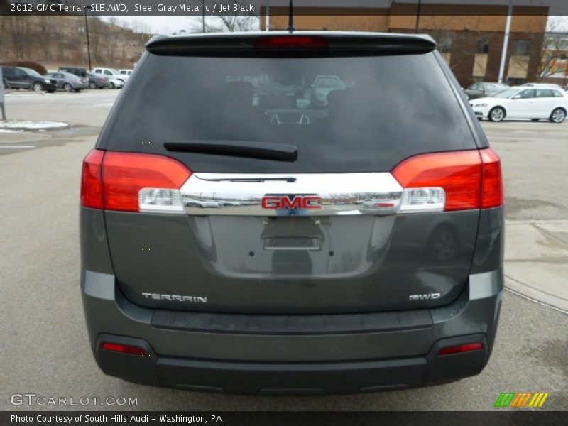 Steel Gray Metallic / Jet Black 2012 GMC Terrain SLE AWD