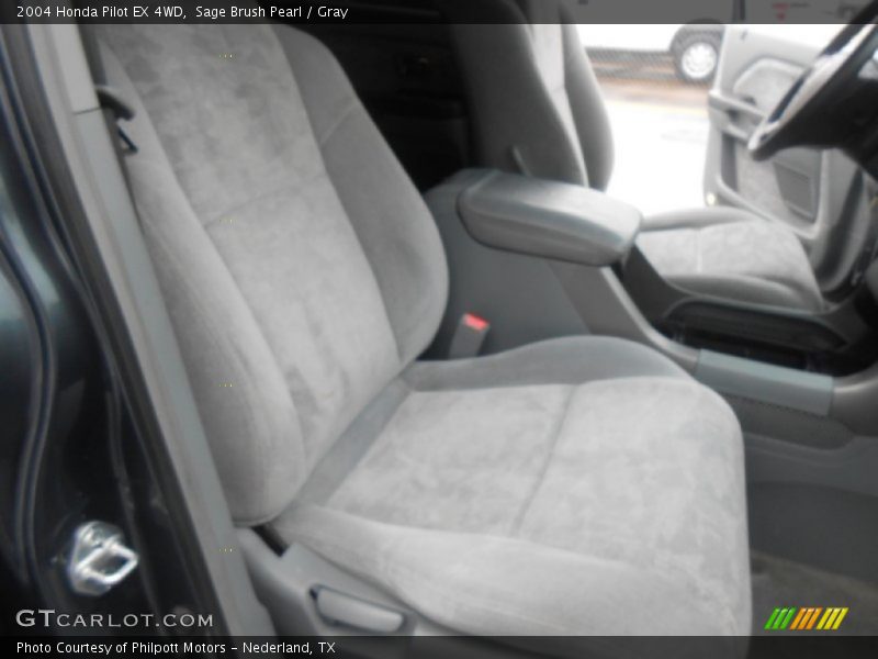 Sage Brush Pearl / Gray 2004 Honda Pilot EX 4WD