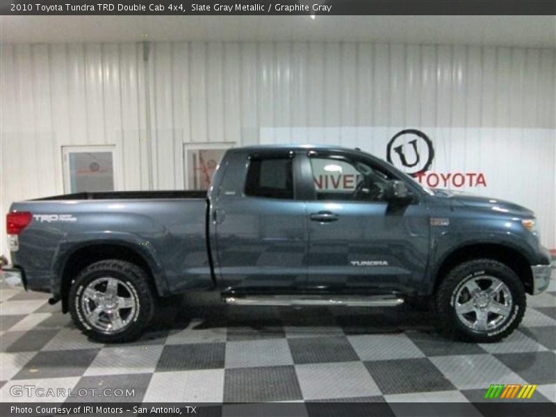 Slate Gray Metallic / Graphite Gray 2010 Toyota Tundra TRD Double Cab 4x4