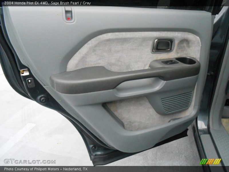 Sage Brush Pearl / Gray 2004 Honda Pilot EX 4WD