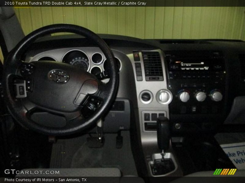 Slate Gray Metallic / Graphite Gray 2010 Toyota Tundra TRD Double Cab 4x4