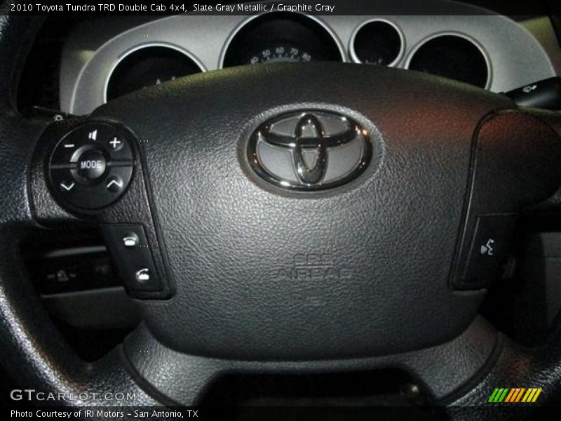 Slate Gray Metallic / Graphite Gray 2010 Toyota Tundra TRD Double Cab 4x4
