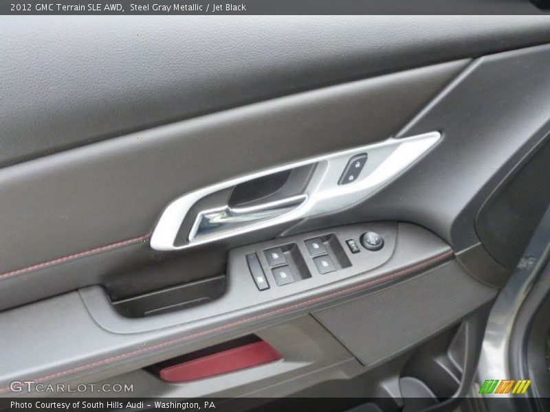 Steel Gray Metallic / Jet Black 2012 GMC Terrain SLE AWD