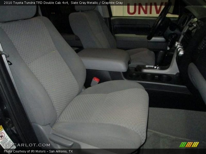 Slate Gray Metallic / Graphite Gray 2010 Toyota Tundra TRD Double Cab 4x4