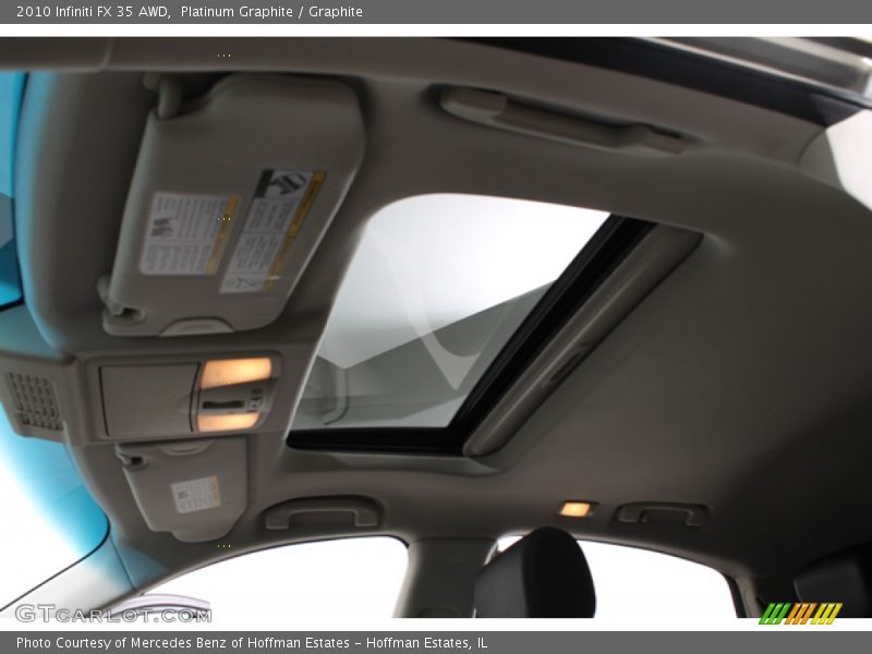 Platinum Graphite / Graphite 2010 Infiniti FX 35 AWD