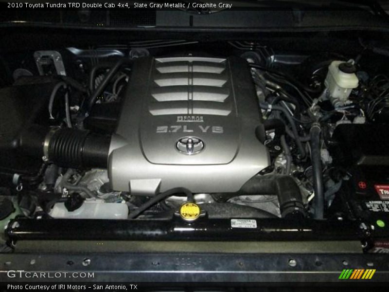 Slate Gray Metallic / Graphite Gray 2010 Toyota Tundra TRD Double Cab 4x4