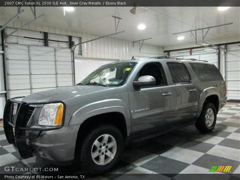 Steel Gray Metallic / Ebony Black 2007 GMC Yukon XL 1500 SLE 4x4