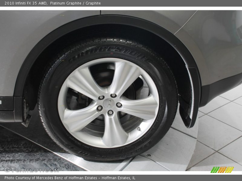 Platinum Graphite / Graphite 2010 Infiniti FX 35 AWD
