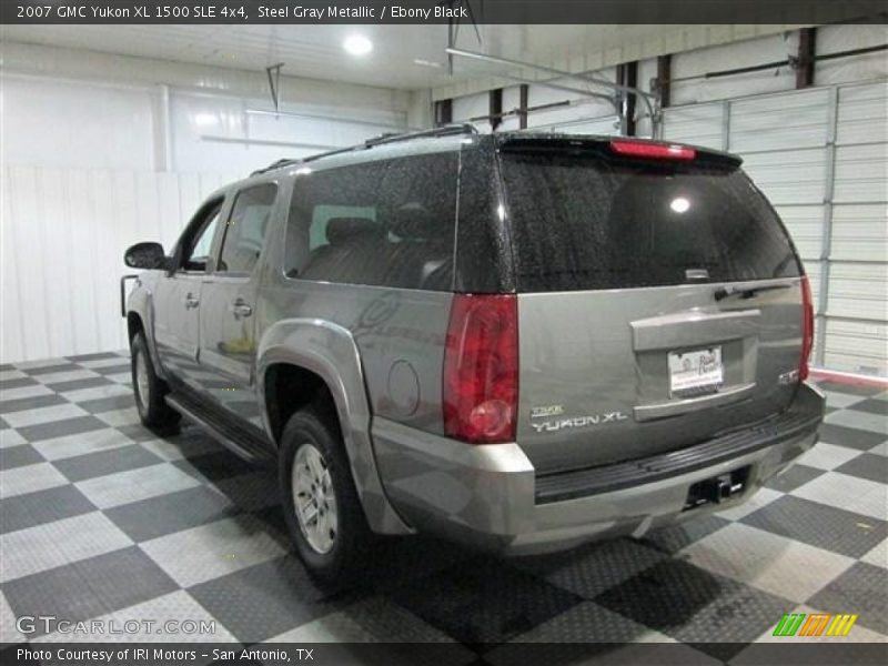 Steel Gray Metallic / Ebony Black 2007 GMC Yukon XL 1500 SLE 4x4