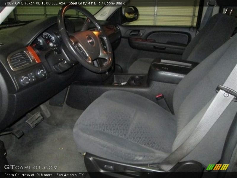 Steel Gray Metallic / Ebony Black 2007 GMC Yukon XL 1500 SLE 4x4