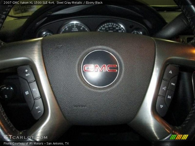 Steel Gray Metallic / Ebony Black 2007 GMC Yukon XL 1500 SLE 4x4