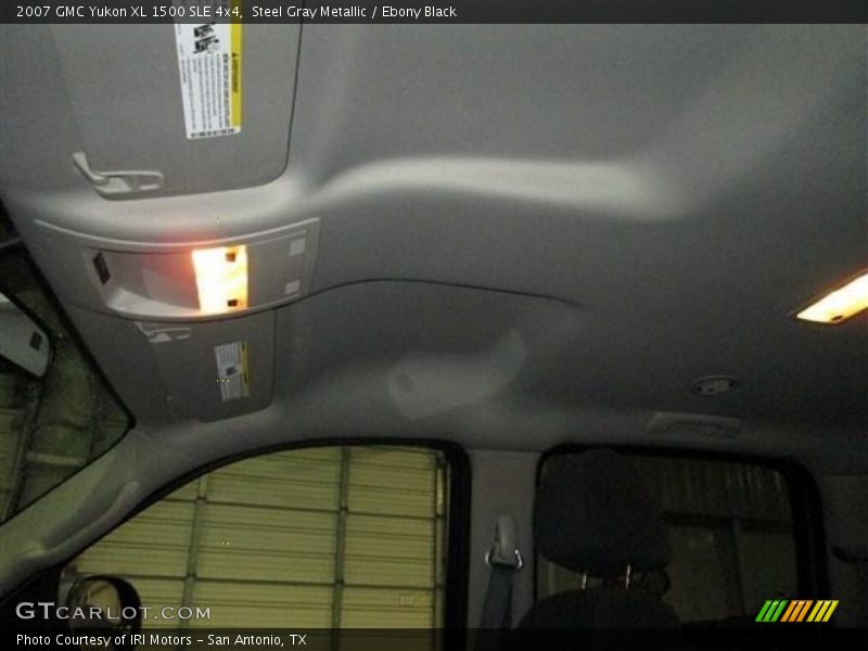 Steel Gray Metallic / Ebony Black 2007 GMC Yukon XL 1500 SLE 4x4