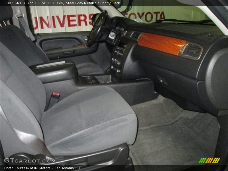 Steel Gray Metallic / Ebony Black 2007 GMC Yukon XL 1500 SLE 4x4