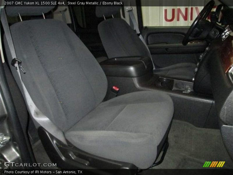 Steel Gray Metallic / Ebony Black 2007 GMC Yukon XL 1500 SLE 4x4