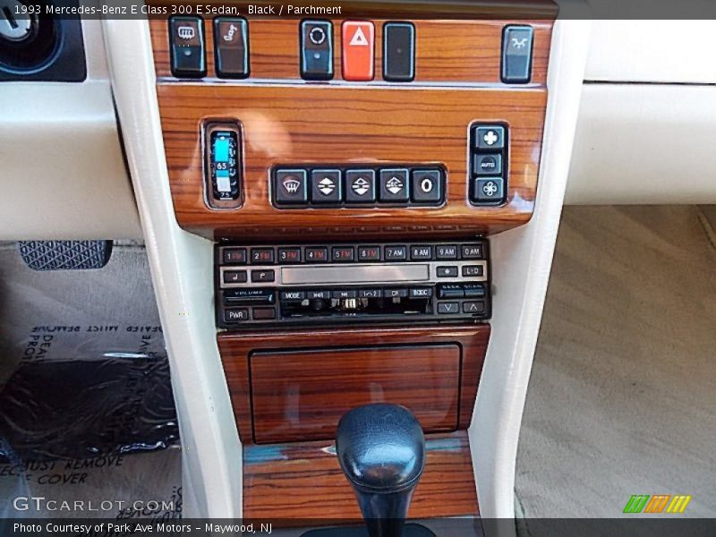 Controls of 1993 E Class 300 E Sedan