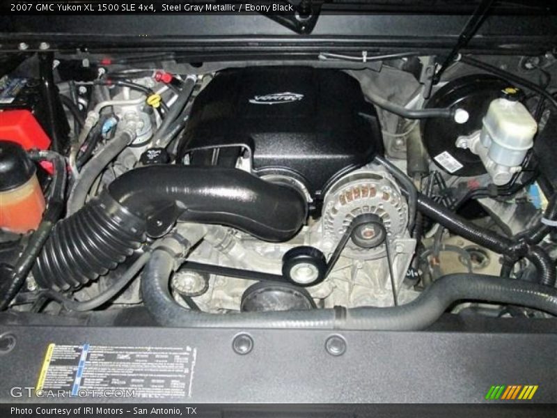 Steel Gray Metallic / Ebony Black 2007 GMC Yukon XL 1500 SLE 4x4