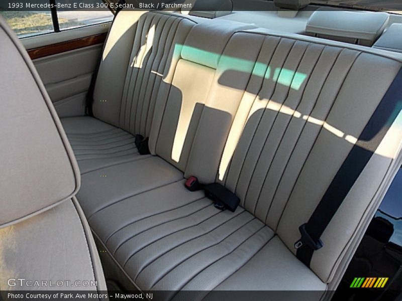 Rear Seat of 1993 E Class 300 E Sedan