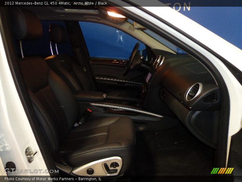 Arctic White / Black 2012 Mercedes-Benz GL 450 4Matic