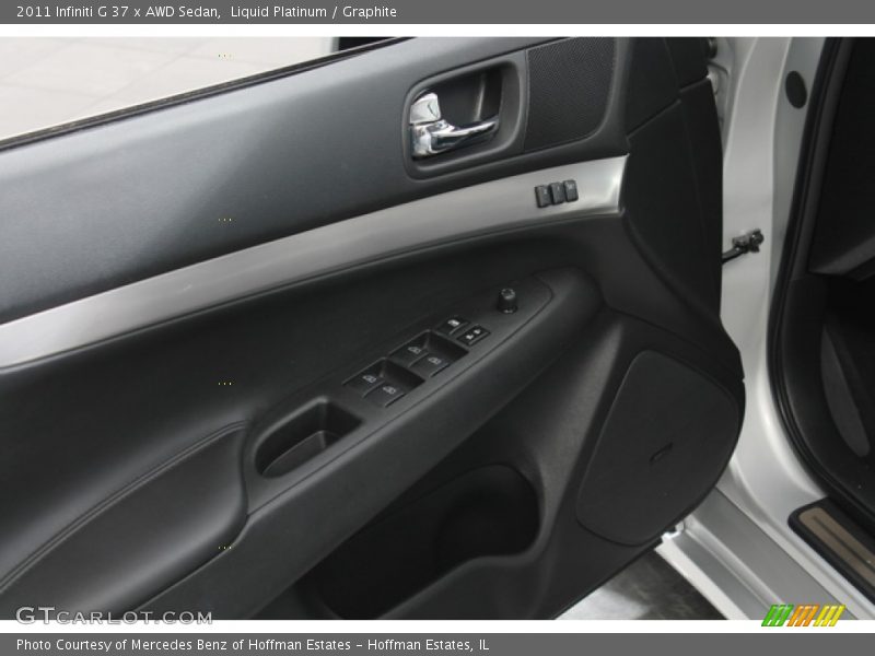 Liquid Platinum / Graphite 2011 Infiniti G 37 x AWD Sedan