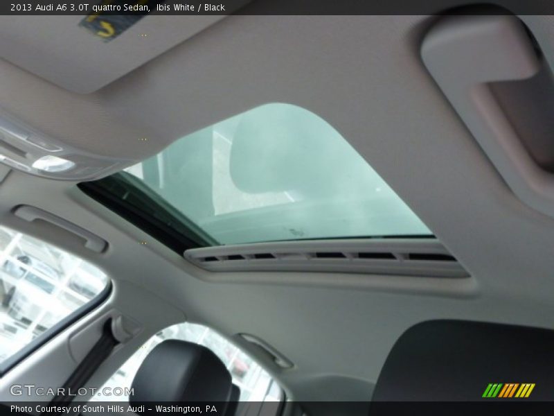 Sunroof of 2013 A6 3.0T quattro Sedan