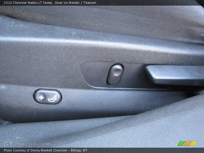 Silver Ice Metallic / Titanium 2010 Chevrolet Malibu LT Sedan
