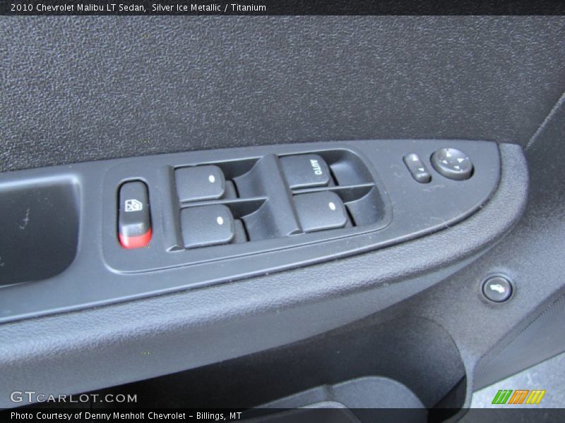 Silver Ice Metallic / Titanium 2010 Chevrolet Malibu LT Sedan