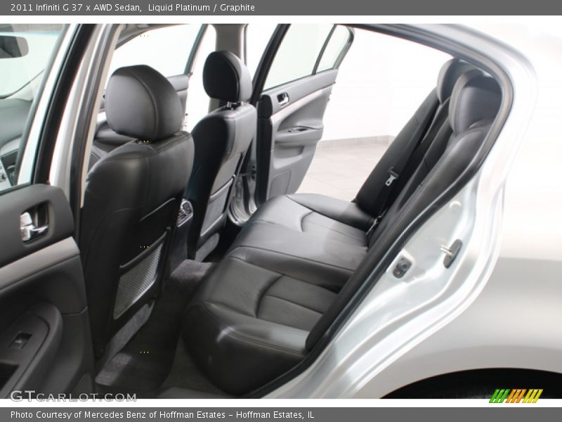 Liquid Platinum / Graphite 2011 Infiniti G 37 x AWD Sedan