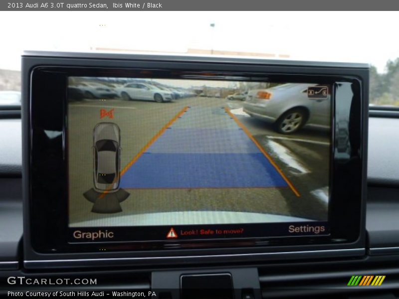Ibis White / Black 2013 Audi A6 3.0T quattro Sedan