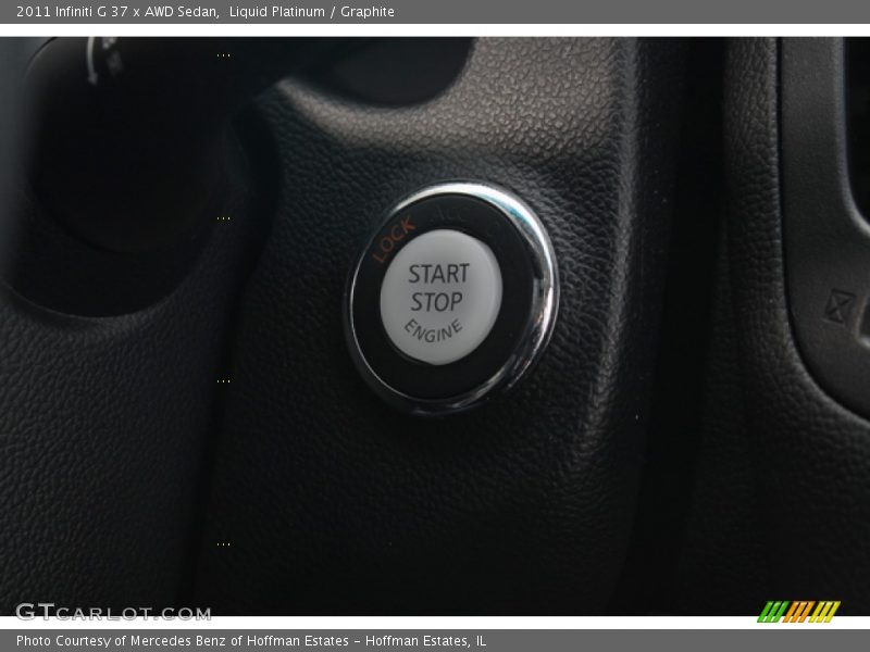 Liquid Platinum / Graphite 2011 Infiniti G 37 x AWD Sedan